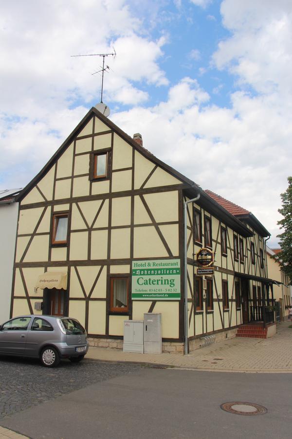 Hotel Und Restaurant Hohenzollern แอร์ฟวร์ท ภายนอก รูปภาพ