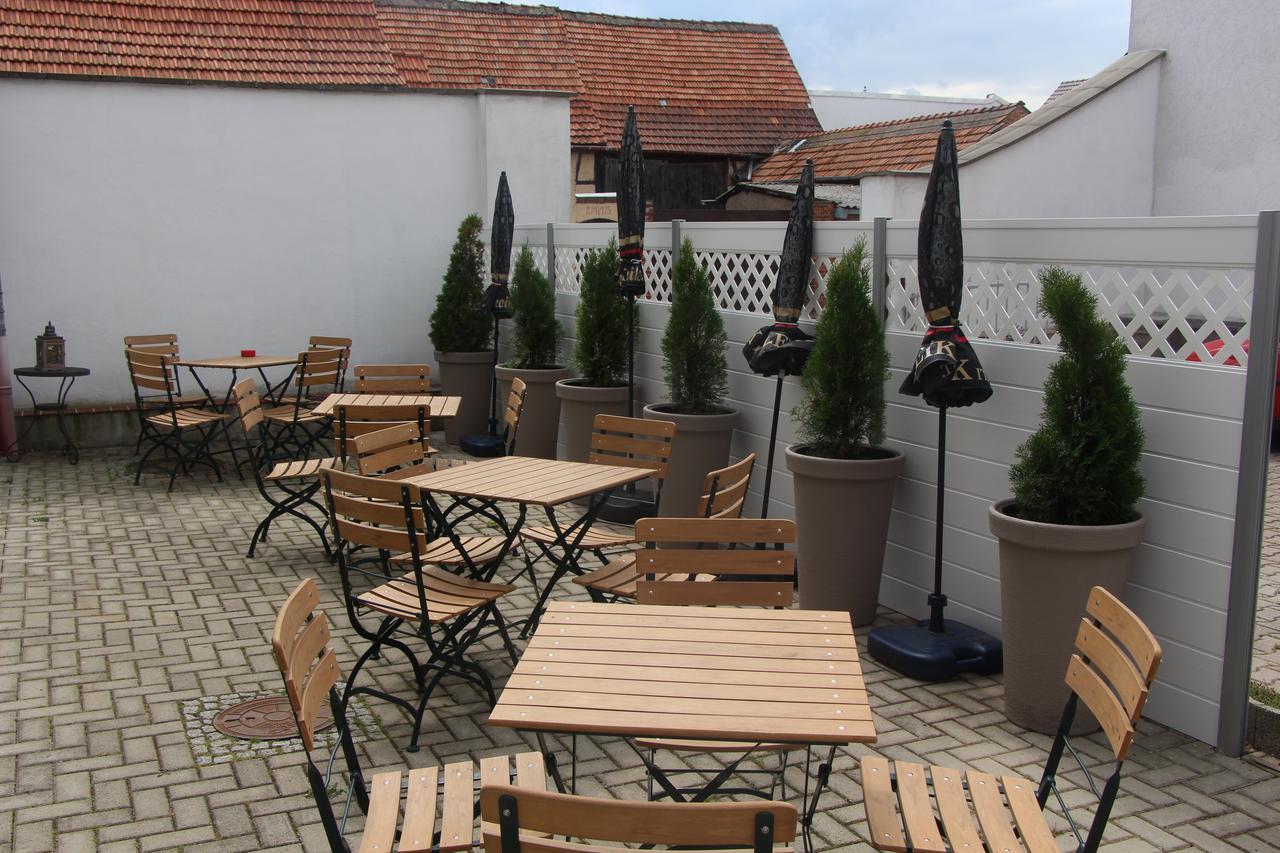 Hotel Und Restaurant Hohenzollern แอร์ฟวร์ท ภายนอก รูปภาพ